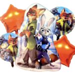 Set Globos Zootopia 5pcs