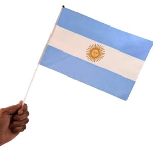 bandera argentina por 12uni / 20*14cm
