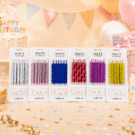 Velas Onduladas para Torta de Cumpleaños 6pcs