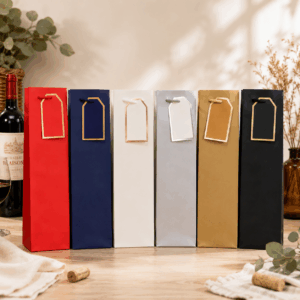 bolsa regalo para vino color liso*12uni