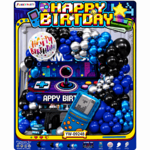 set de globo JOYSTICK azul 57pcs (Como Se Muestra En La Foto)