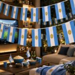 Guirnalda Argentina pequeña 5M / 20 banderas 20*15cm