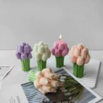 Velas aromaticas ramo tulipan / 6.5*8.5cm