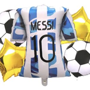 SET DE GLOBO CAMISETA ARGENTINA 5pcs