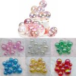 Esferas Decorativas para Torta Efecto Tornasol 6pcs
