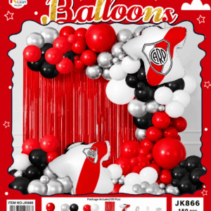 set de globo River 59pcs(Como Se Muestra En La Foto