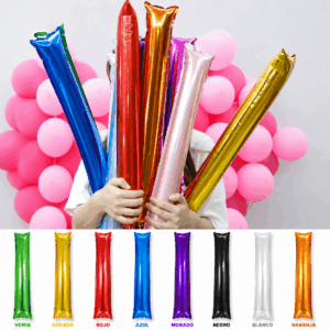 Globo de cancha Politubo Metalizado Inflable *50uni （mismo color）