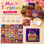 tarjeta para bolsa regalo feliz cumple*96uni