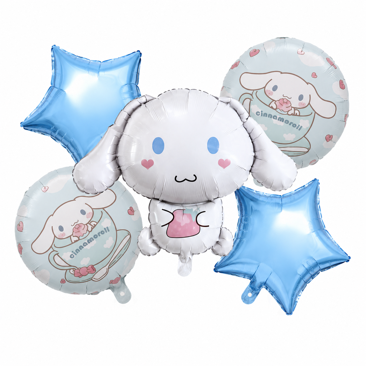 Set de globo cinnamoroll 5pcs