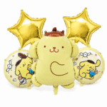 Set de globo pompompurin 5pcs