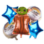 Set de globo yoda 5pcs