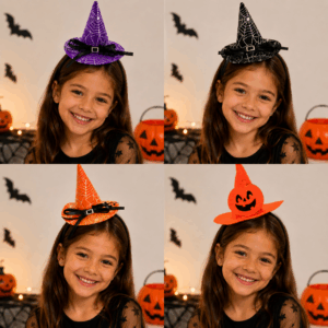 vincha halloween sombrero*12uni