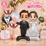 SET DE GLOBOS PARA BODA – 6 PIEZAS