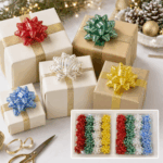 Moños Mágicos Autoadhesivos Para Regalos Colores Surtidos por 40uni/ 6.5cm