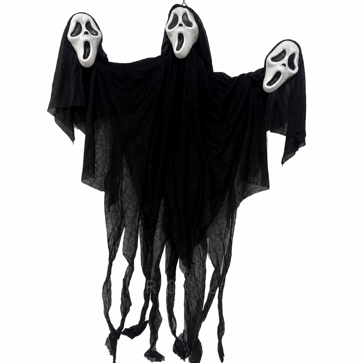 muñeco colgante scream 3 cabezas/ 80*40cm