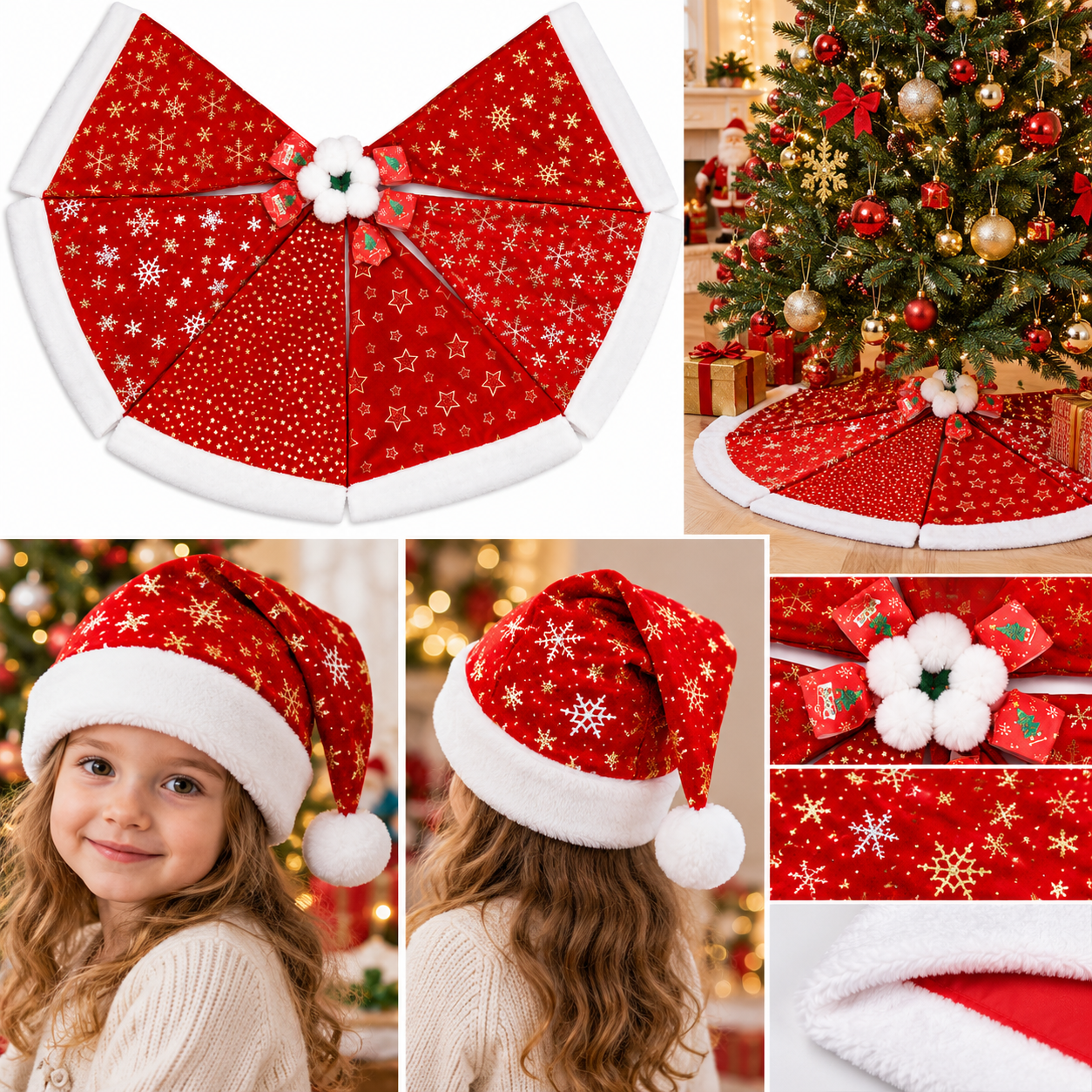 GORRO NAVIDAD * 12 UNI/ 38*26CM